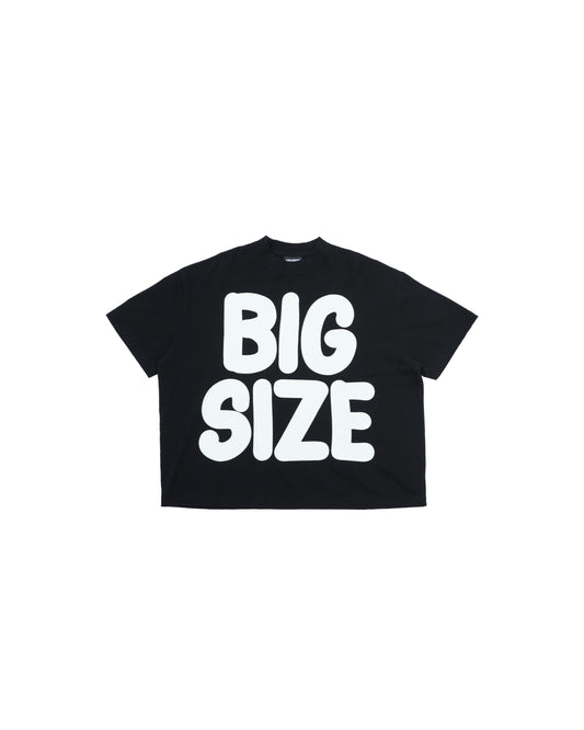 SSMA BIG SIZE T-SHIRT - BLACK