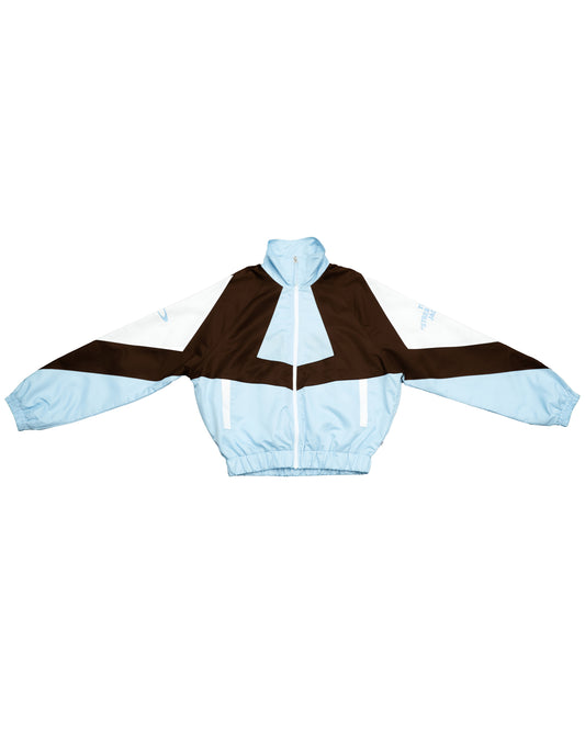 SSMA VACATION JACKET - BLUE AND BROWN