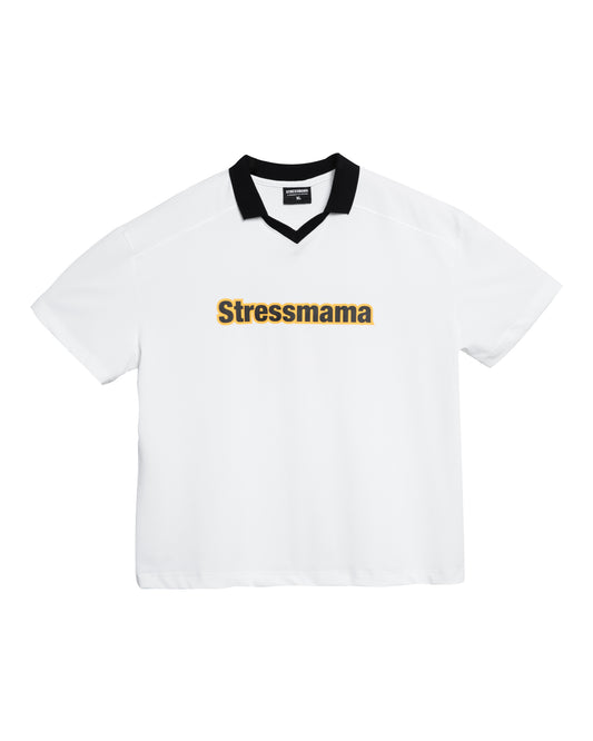 SSMA ベーシック スポーティ Tシャツ - ホワイト