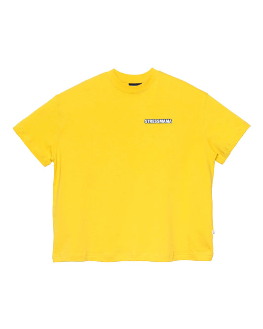 SSMA ベーシックTシャツ - オーバーサイズ - イエロー
