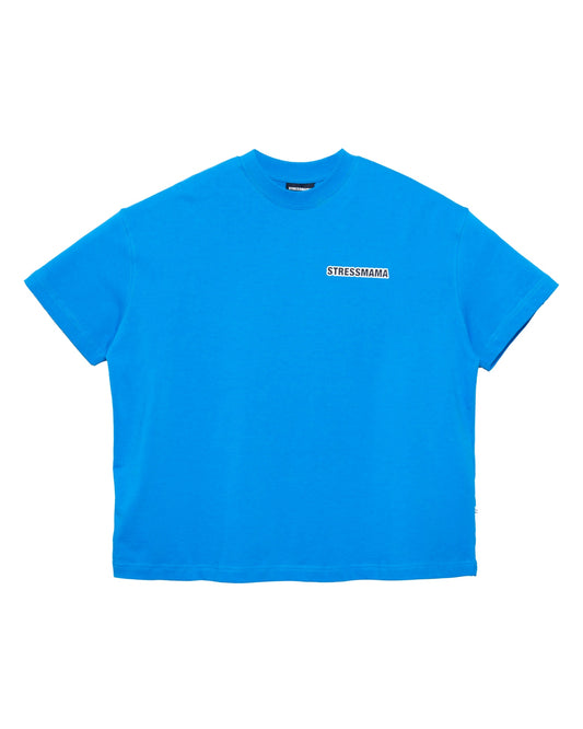 SSMA ベーシックTシャツ - オーバーサイズ - ブルー