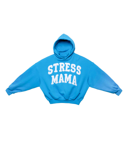 SSMA EMBROIDERY HOODIE - BLUE