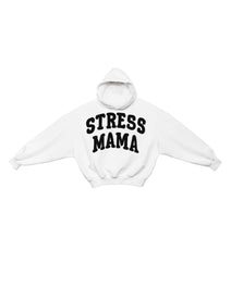 SSMA EMBROIDERY HOODIE - WHITE