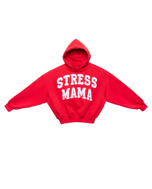 SSMA EMBROIDERY HOODIE - RED