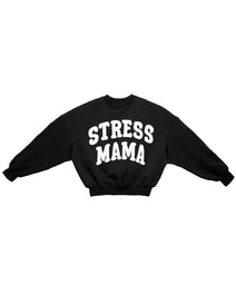 SSMA EMBROIDERY SWEATER - BLACK