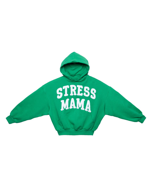 SSMA EMBROIDERY HOODIE - GREEN