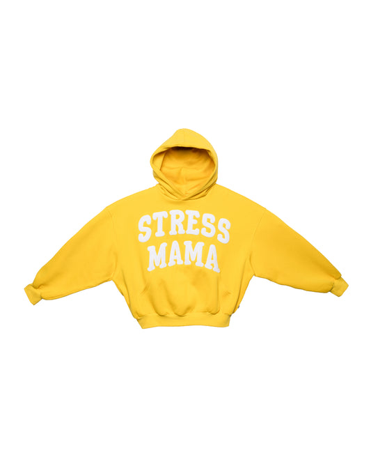 SSMA EMBROIDERY HOODIE - YELLOW