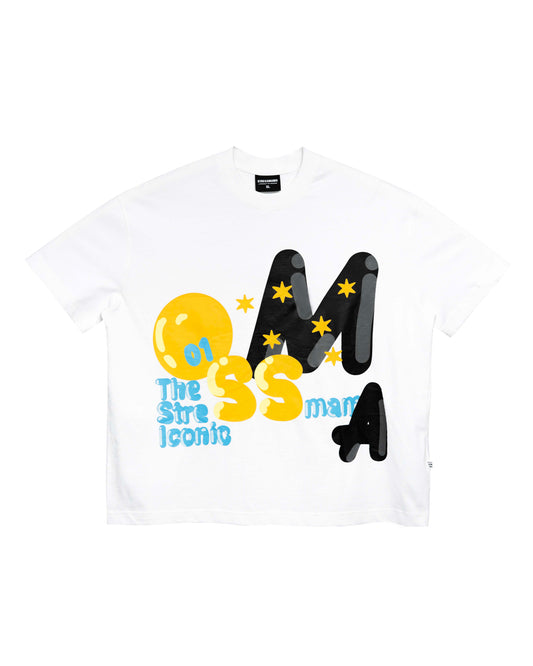 SSMA アイコニック Tシャツ - ホワイト