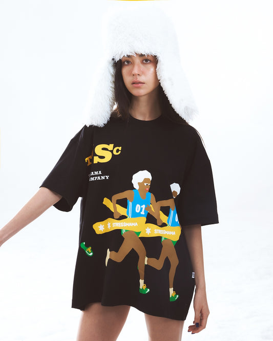 SSMA TSSC Tシャツ - ブラック