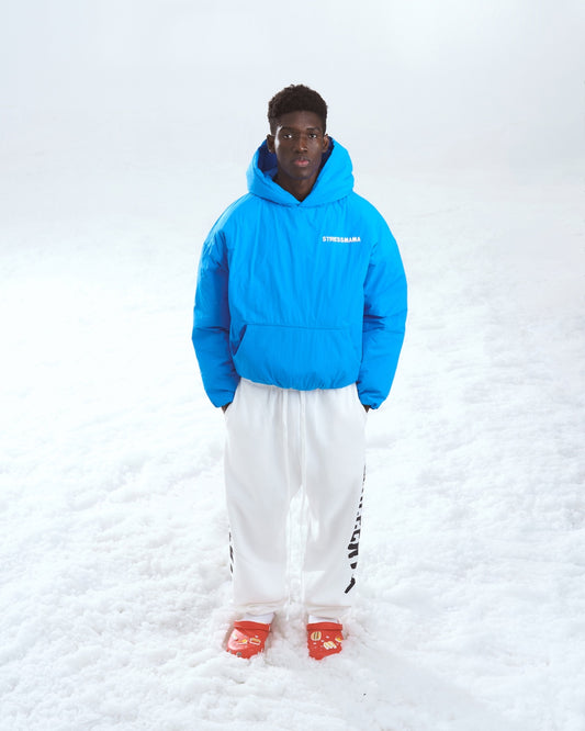 SSMA PUFFER HOODIE - BLUE