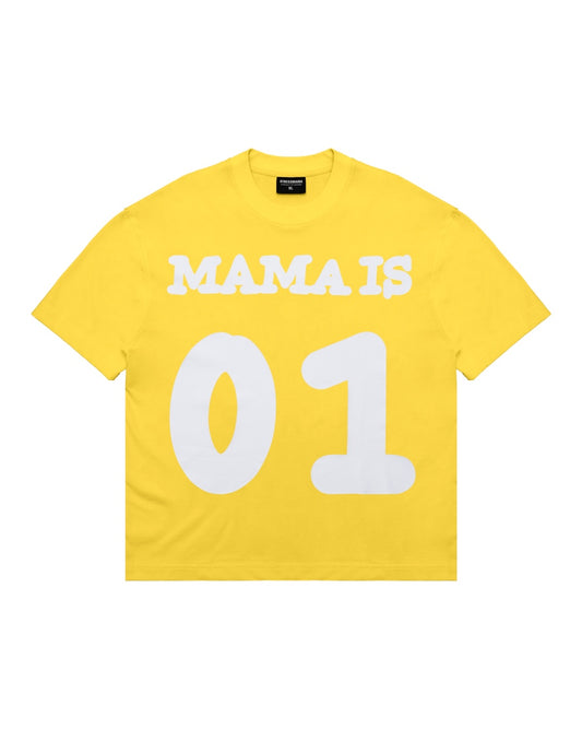 SSMA MAMA IS 01 T シャツ - イエロー