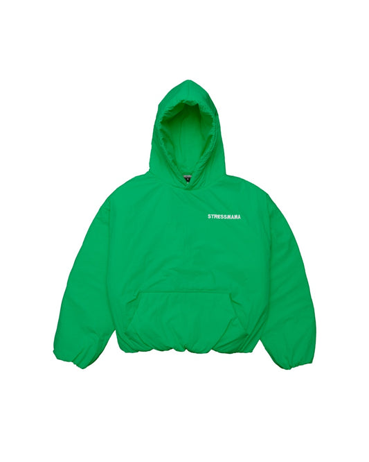 SSMA PUFFER HOODIE - GREEN