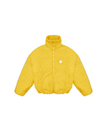 SSMA CORDUROY PUFFER JACKET - YELLOW