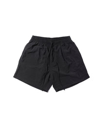 STRESSMAMA RELAXED FIT NYLON SHORTS - BLACK