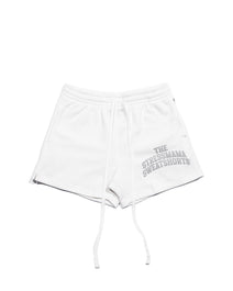 STRESSMAMA RECREATION SWEATSHORTS - WHITE