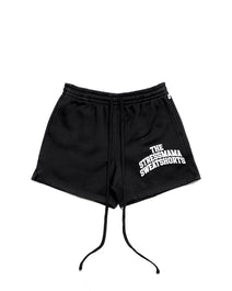 STRESSMAMA RECREATION SWEATSHORTS - BLACK