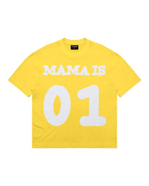 SSMA MAMA IS 01 T-SHIRT - YELLOW