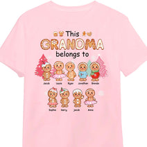 Personalized This Cookie Grandma Belongs To Shirt - Hoodie - Sweatshirt NB227 30O28