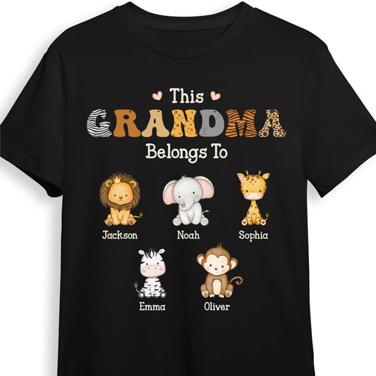 Personalized This Grandma Belongs To Shirt - Hoodie - Sweatshirt 25436