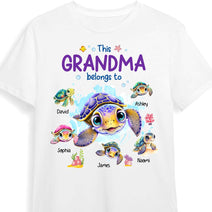 Personalized This Grandma Belongs To Shirt - Hoodie - Sweatshirt 28685